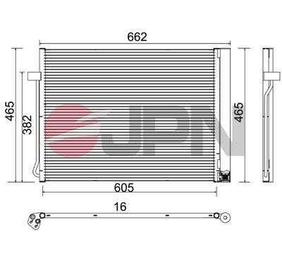 60C9083JPN JPN AC Condenser