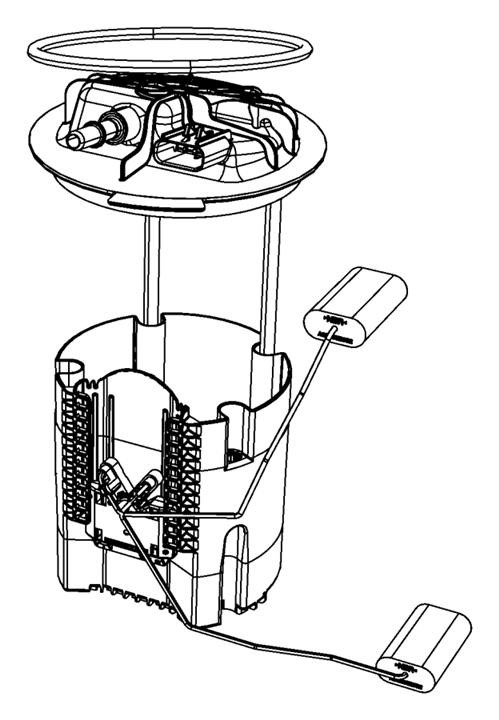 Fuel pump assy Chrysler/Mopar 05145589AF