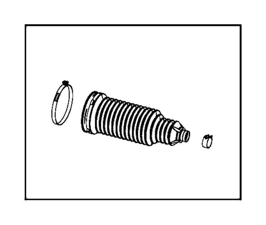 Chrysler/Mopar Boot kit. steering gear. all wheel drive, right hand drive, right or left. – price [object Object] PLN