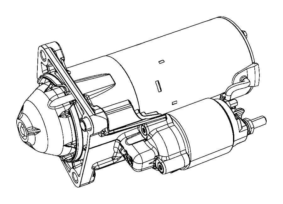 Chrysler/Mopar 68437087AA Starter 68437087AA 68437087AA Chrysler/Mopar Starter
