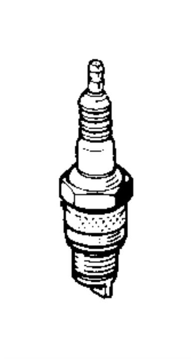 Spark plug Chrysler/Mopar SP303913AA