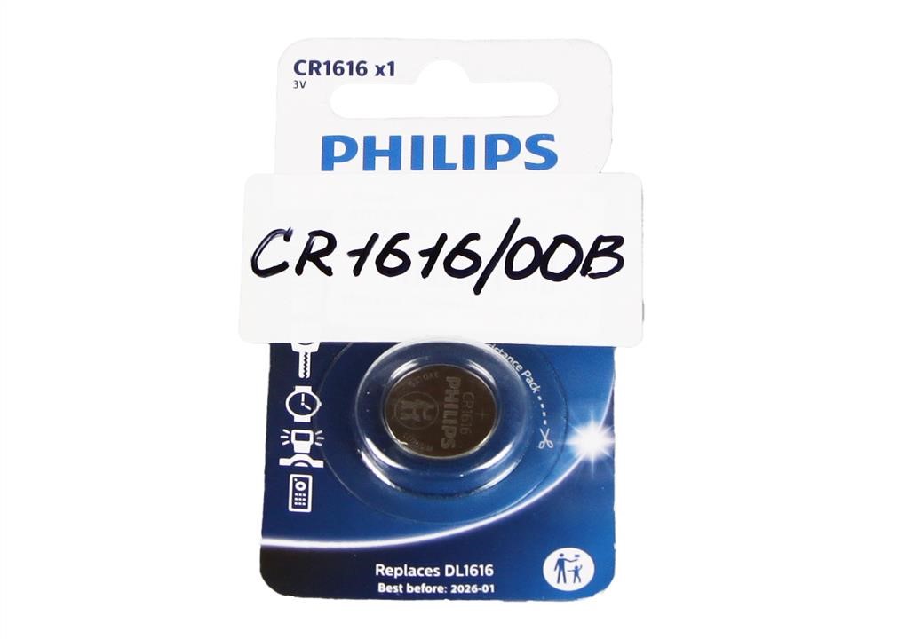 Philips CR1616/00B Battery Minicells 3V CR161600B
