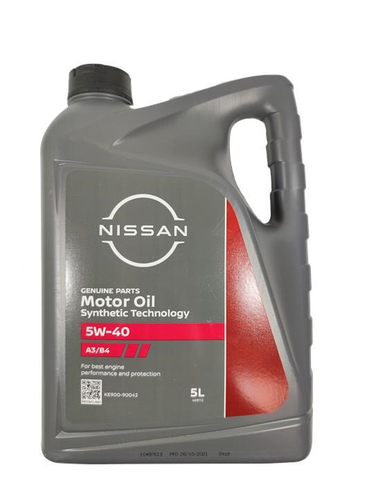 Engine oil Nissan Motor Oil FS 5W-40, 5L Nissan KE900-90042
