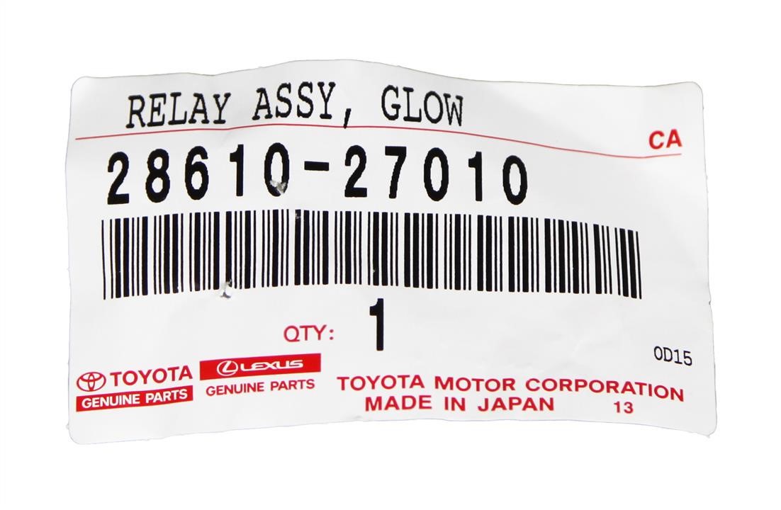 Buy Toyota 28610-27010 at a low price in United Arab Emirates!