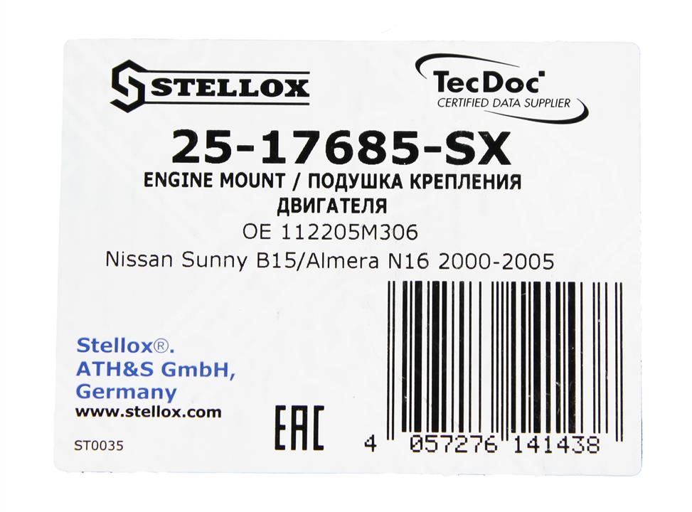 Engine mount Stellox 25-17685-SX
