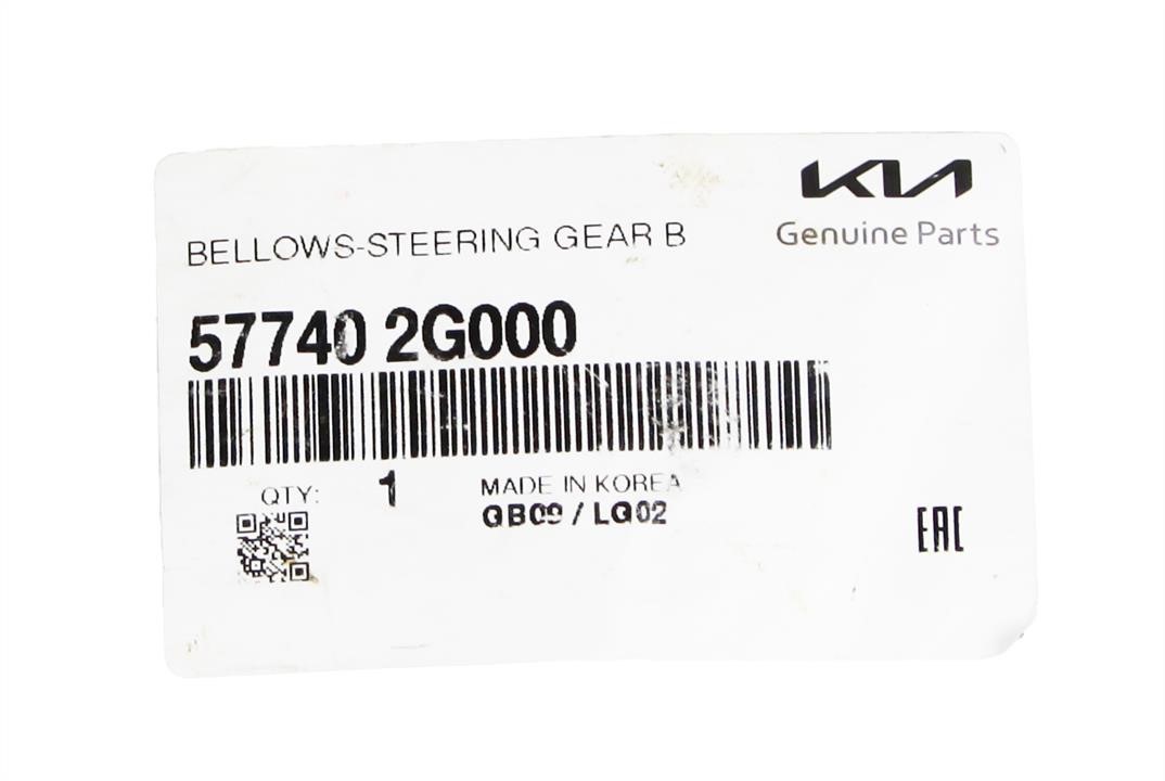 Bellow kit, steering Hyundai/Kia 57740 2G000