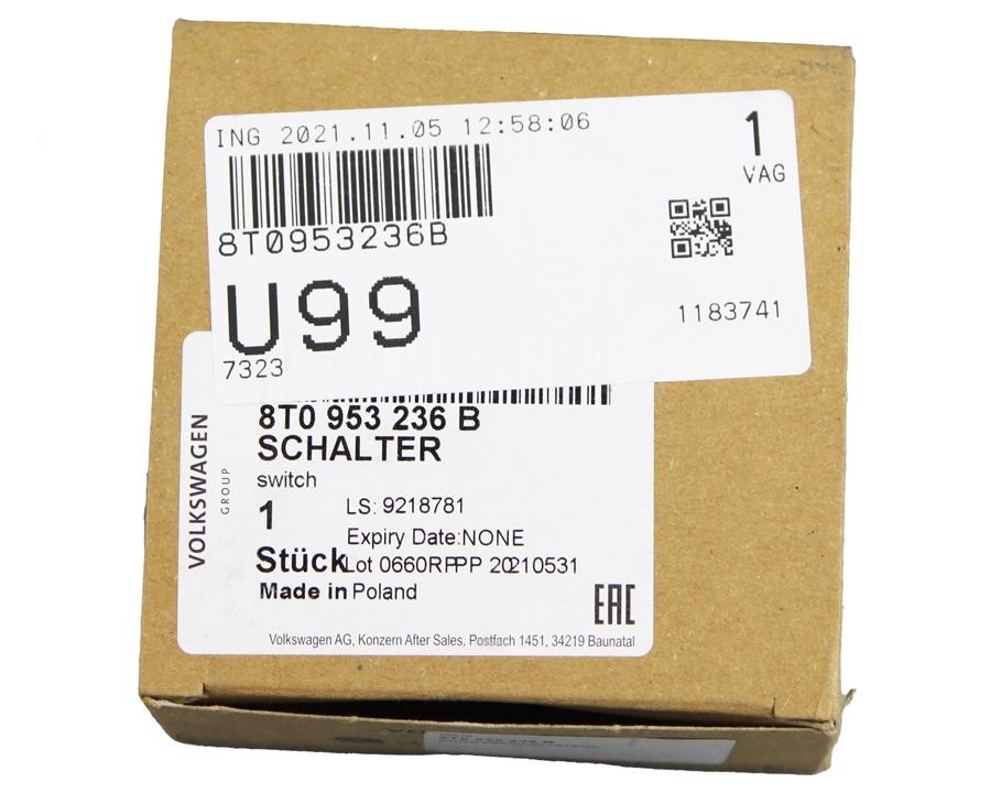 Trailer VAG 8T0 953 236 B
