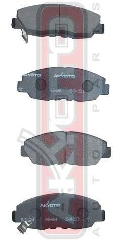 Akyoto AKD-8484 Front disc brake pads, set AKD8484