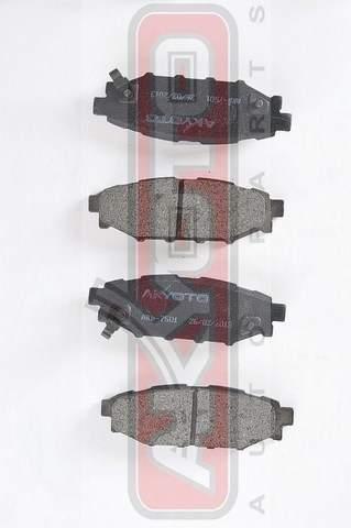 Akyoto AKD-7501 Rear disc brake pads, set AKD7501