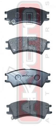 Akyoto AKD-0109 Front disc brake pads, set AKD0109