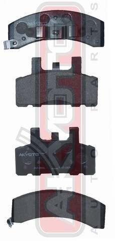 Akyoto AKD-0844 Front disc brake pads, set AKD0844