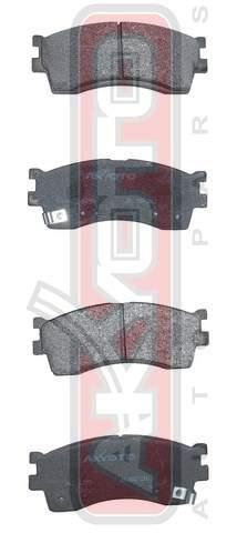 Akyoto AKD-1299 Front disc brake pads, set AKD1299