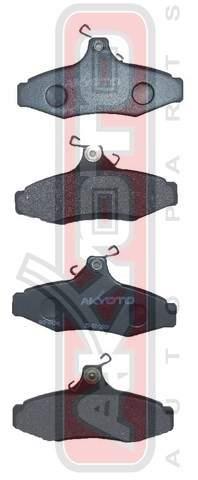 Akyoto AKD-0424 Rear disc brake pads, set AKD0424