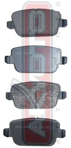 Akyoto AKD-0461 Rear disc brake pads, set AKD0461