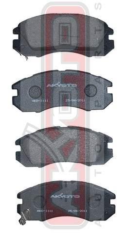Akyoto AKD-1111 Front disc brake pads, set AKD1111