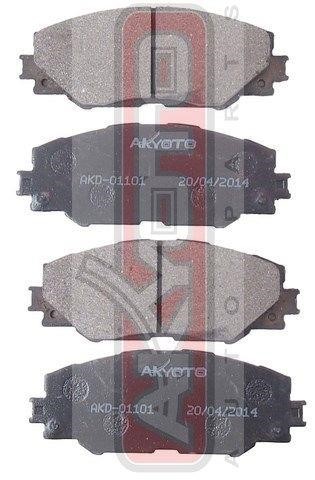 Akyoto AKD-01101 Front disc brake pads, set AKD01101
