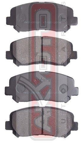 Akyoto AKD-05101 Front disc brake pads, set AKD05101