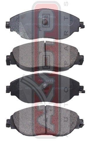 Akyoto AKD-23104 Front disc brake pads, set AKD23104