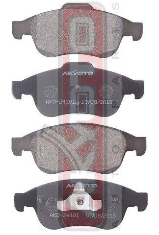 Akyoto AKD-24101 Front disc brake pads, set AKD24101