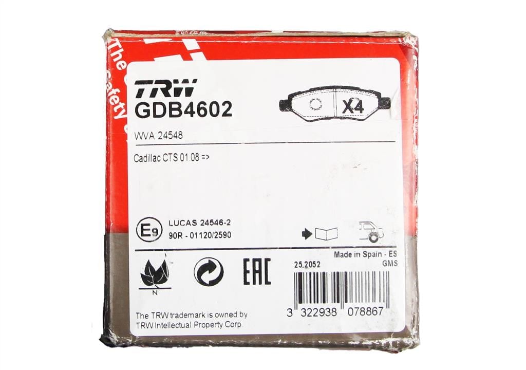 Buy TRW GDB4602 at a low price in United Arab Emirates!