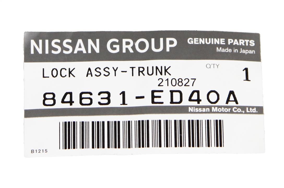 Buy Nissan 84631-ED40A at a low price in United Arab Emirates!