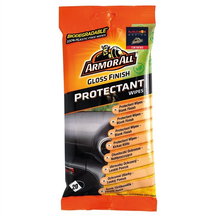 Armor All 5020144846697 Protectant wipes gloss finish 20 pcs. 5020144846697