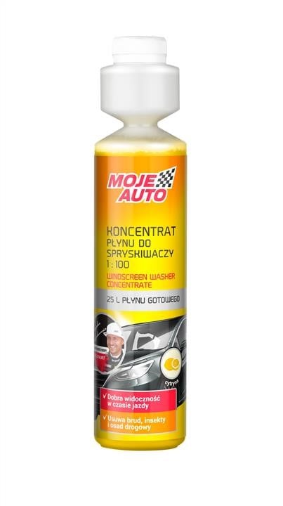 Moje Auto 5905694007470 Summer windshield washer fluid, concentrate, 1:100, Lemon, 0,25l 5905694007470