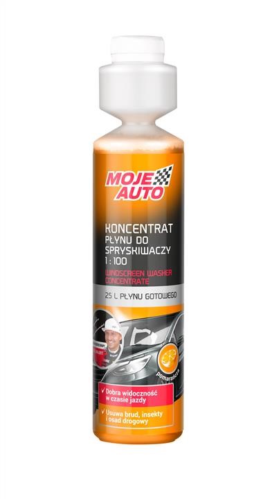 Moje Auto 5905694007487 Summer windshield washer fluid, concentrate, 1:100, Orange, 0,25l 5905694007487