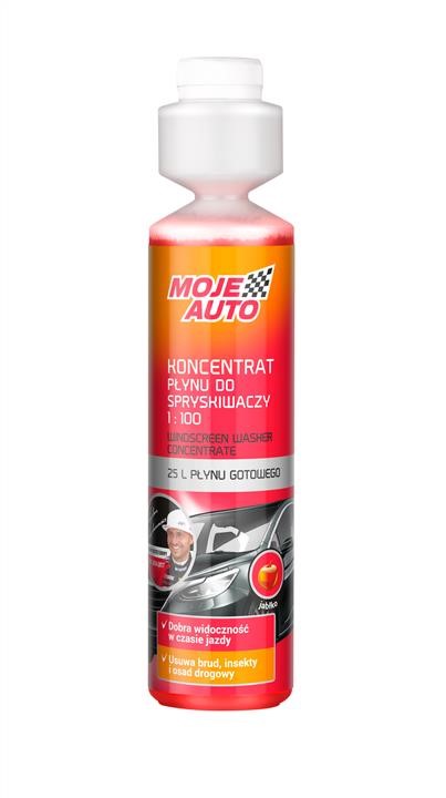 Moje Auto 5905694007494 Summer windshield washer fluid, concentrate, 1:100, Apple, 0,25l 5905694007494