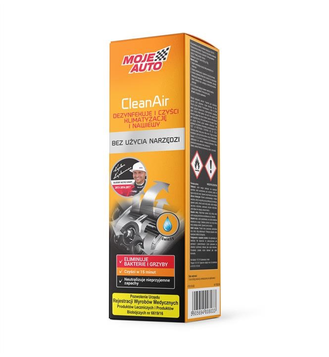Moje Auto 5905694008033 Air conditioning cleaner - Fresh 150ml 5905694008033