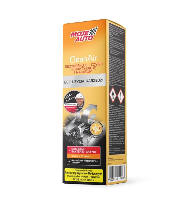 Moje Auto 5905694015987 Air conditioning cleaner - Vanilla 150ml 5905694015987