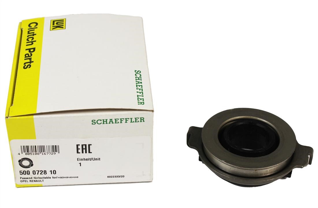 Release bearing Luk 500 0728 10