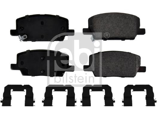Brake pad Opel Mokka: 176970 febi Brake pad set