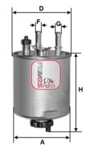 Sofima S4114NR Fuel filter S4114NR