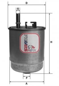 Sofima S 4129 NR Fuel filter S4129NR