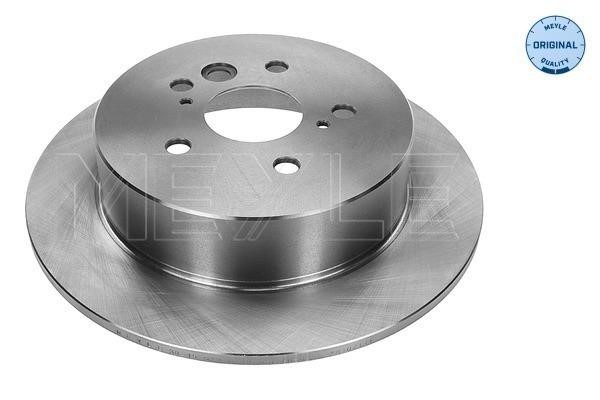 Meyle 30155230101 Rear brake disc, non-ventilated 30155230101