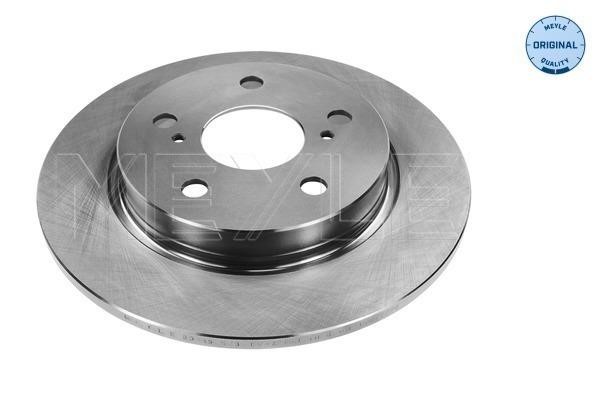 Meyle 30155230103 Rear brake disc, non-ventilated 30155230103
