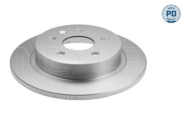 Meyle 615 523 0011/PD Rear brake disc, non-ventilated 6155230011PD