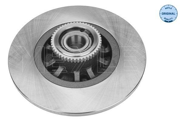 Rear brake disc, non-ventilated Meyle 615 523 0018