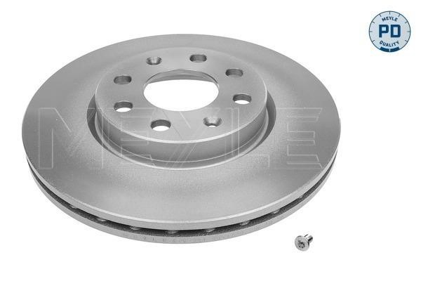 Meyle 6155210015PD Front brake disc ventilated 6155210015PD