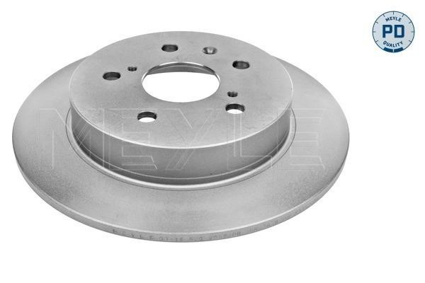 Meyle 33-15 523 0000/PD Rear brake disc, non-ventilated 33155230000PD