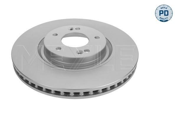 Meyle 37155210036PD Front brake disc ventilated 37155210036PD