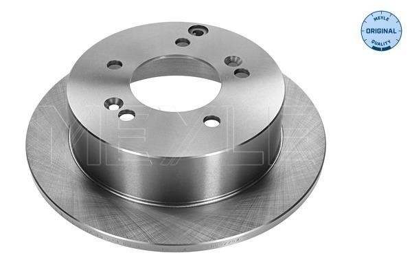 Meyle 37155230033 Rear brake disc, non-ventilated 37155230033