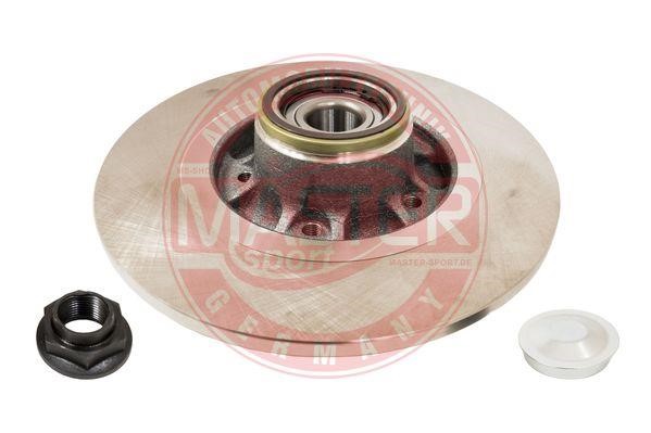 Master-sport 2401110174BPCSMS Rear brake disc, non-ventilated 2401110174BPCSMS
