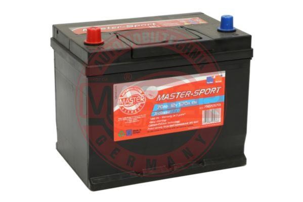 Master-sport 750705701 Battery Master-sport 12V 60AH 570A(EN) R+ 750705701