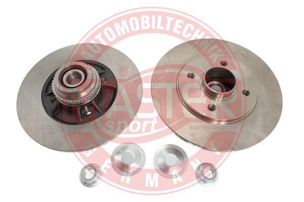 Master-sport 2401080108BSETMS Rear brake disc, non-ventilated 2401080108BSETMS