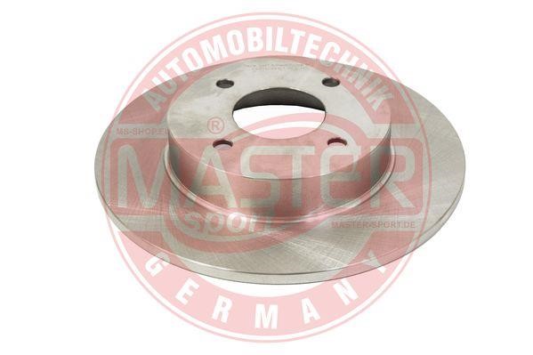 Master-sport 24011003101PCSMS Rear brake disc, non-ventilated 24011003101PCSMS