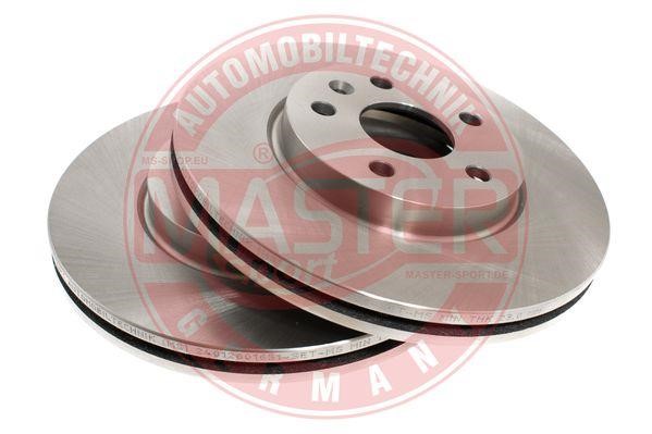 Master-sport 24012601651-SET-MS Front brake disc ventilated 24012601651SETMS