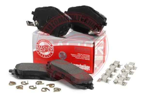 Brake Pad Set, disc brake Master-sport 13046038682N-SET-MS