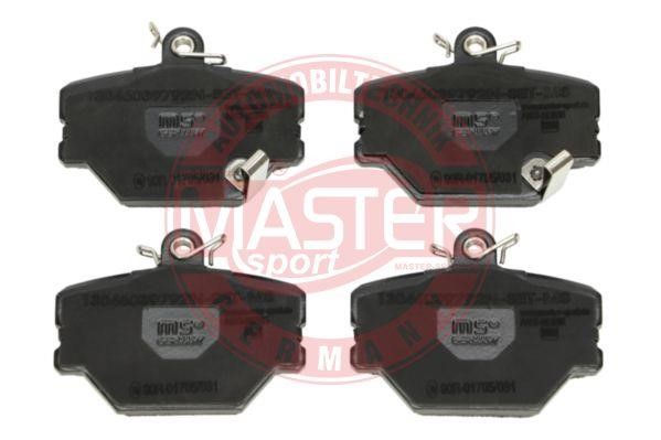 Rear disc brake pads, set Master-sport 13046039792N-SET-MS